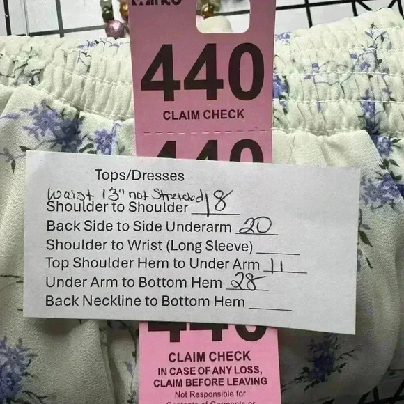 Arula Womens X (10/12) Baby Doll Floral Dress Zip Back Key Hole Short Sleeves - Picture 10 of 10